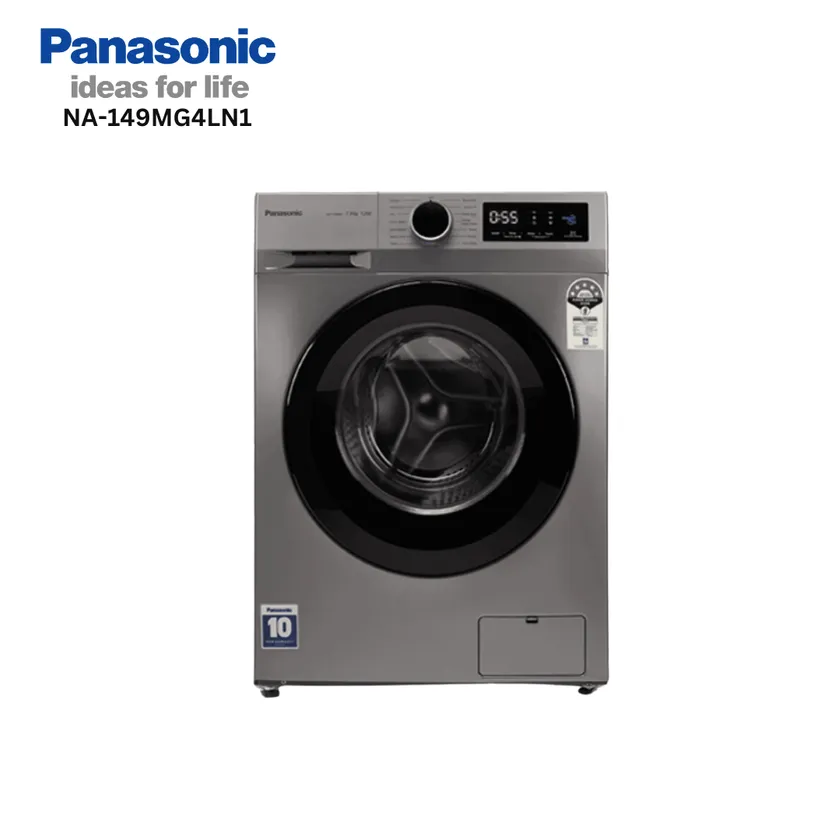 Panasonic 9 Kg Front Load Washing Machine - NA-149MG4LN1 | AC GHAR